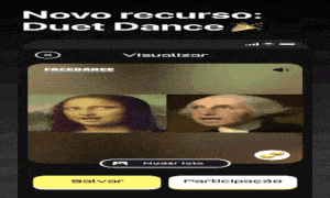 Reviva o passado com FaceDance!