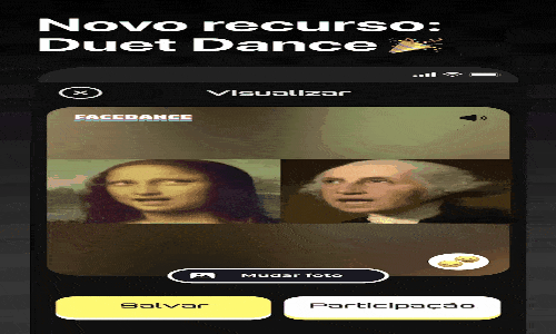 Reviva o passado com FaceDance!