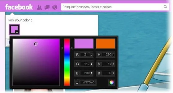 Refresh your Facebook with new colors!