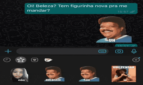 Crie figurinhas no Whatsapp em 30s