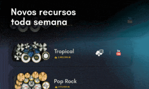 Toque bateria em qualquer lugar!