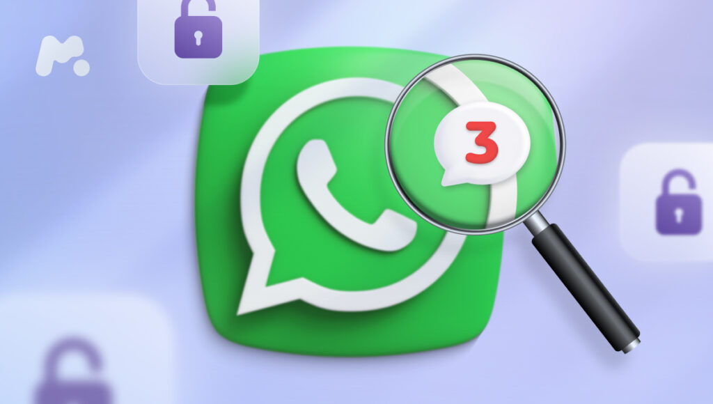Mistério: mensagens apagadas do WhatsApp.