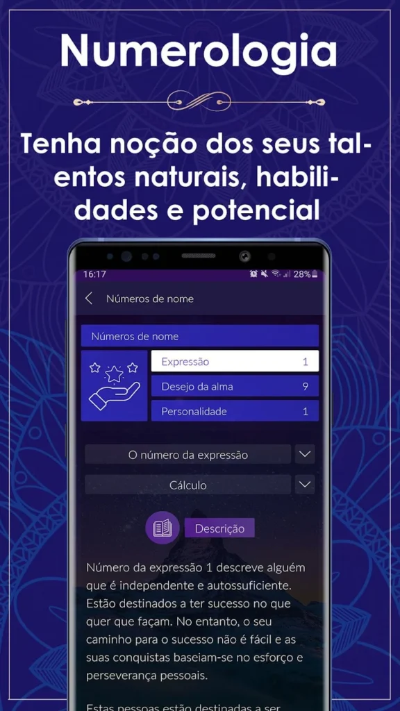 Analise seu nome em 60s