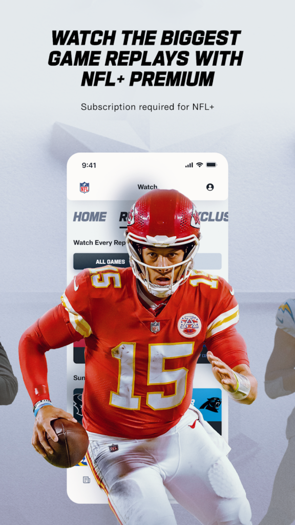 Guarda le partite della NFL sul tuo cellulare!