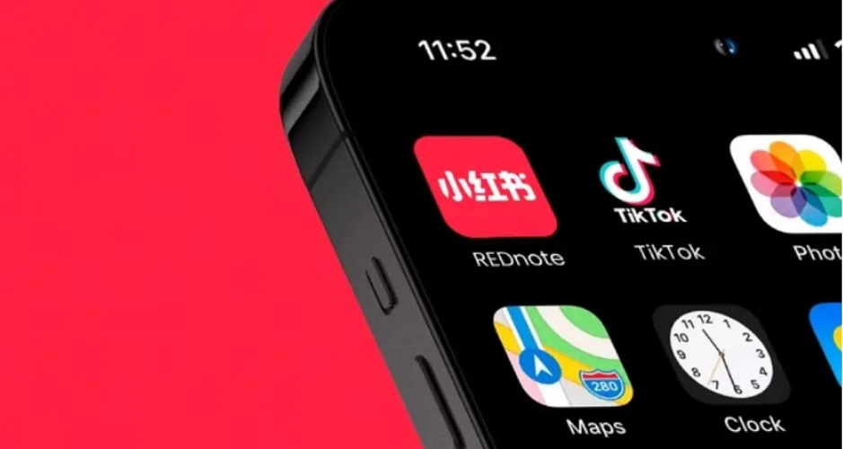 RedNote supera TikTok em 30 dias
