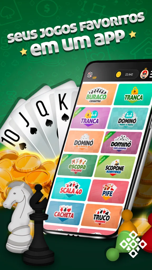 Jogue 10 jogos de baralho online
