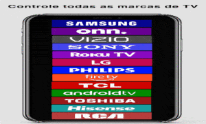 Transforme seu celular: controle TV fácil