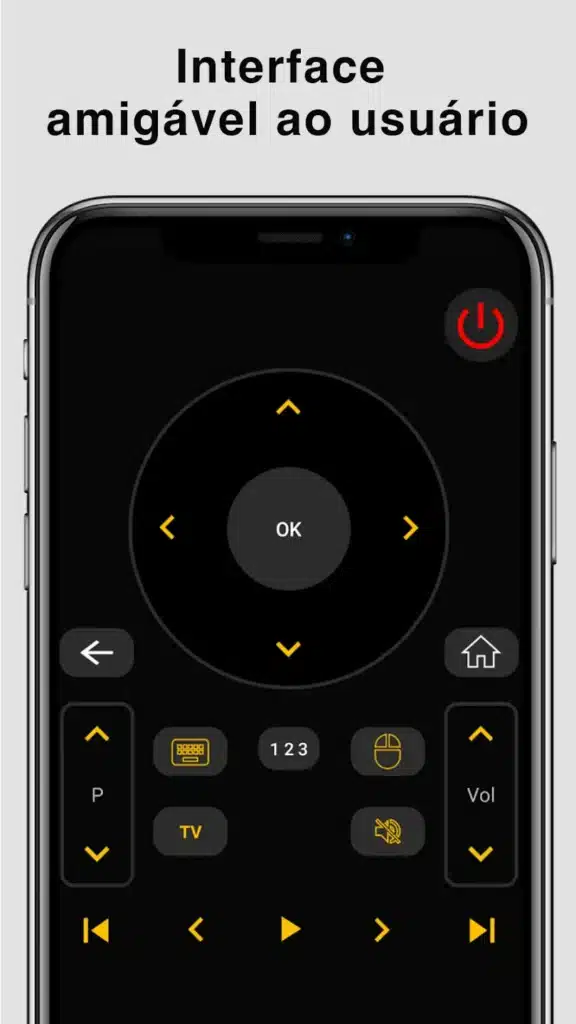 Transforme seu celular: controle TV fácil