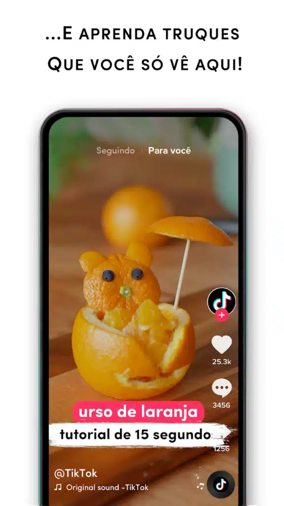 Filtre vídeos TikTok em 30 segundos